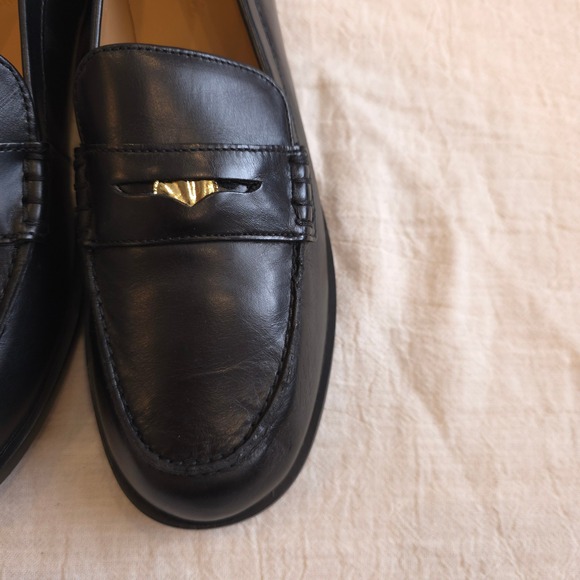 Madewell The Grayson Penny Loafer - True Black/ Size 8/ NX647 - Picture 4 of 8